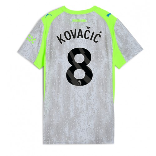 Manchester City Mateo Kovacic #8 Replik 3rd trikot Damen 2025-26 Kurzarm Manchester City Mateo Kovacic #8 Replik 3rd trikot Damen 2025-26 Kurzarm